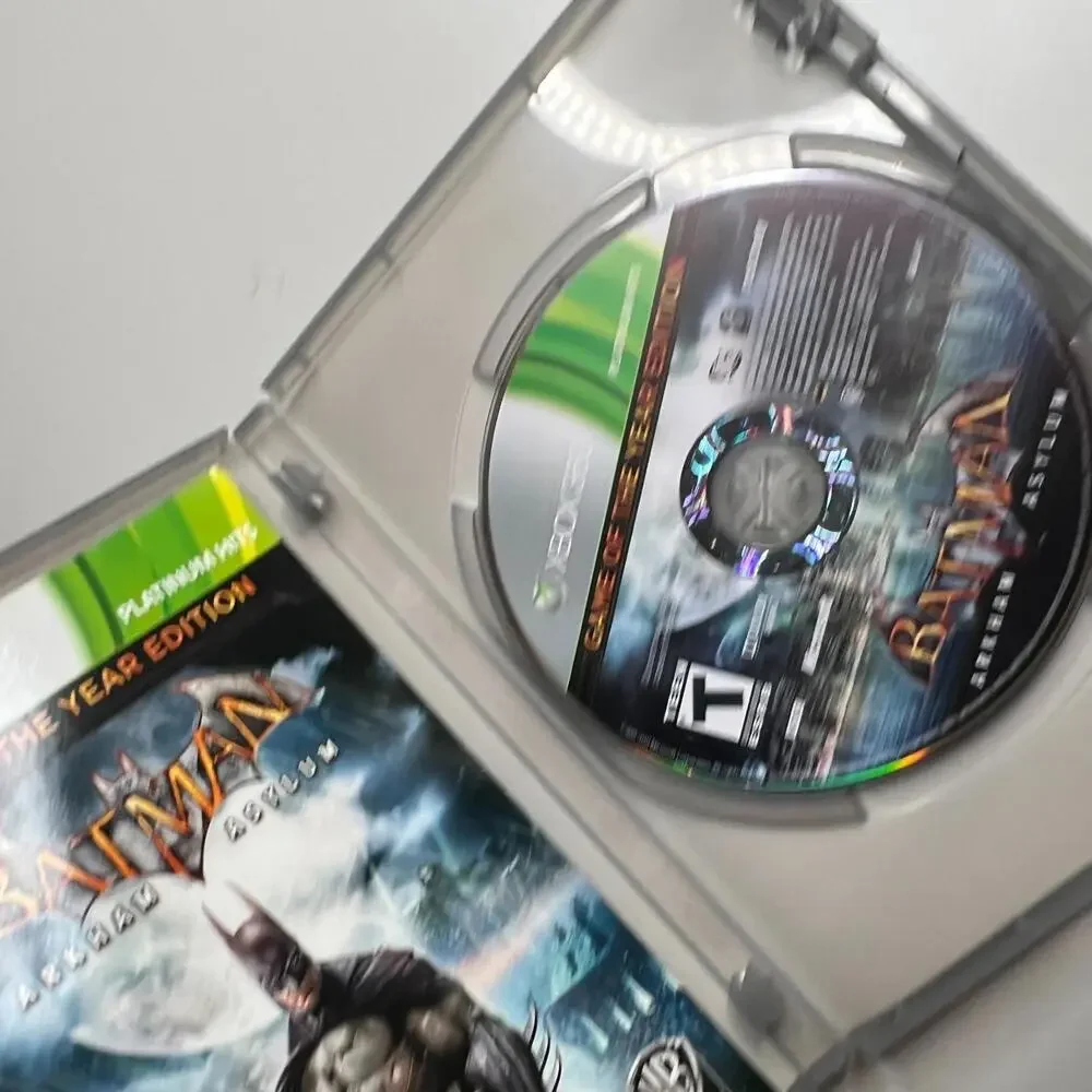 Batman: Arkham Asylum GOTY (Microsoft Xbox 360, 2011) Platinum‎ Hits CIB Tested